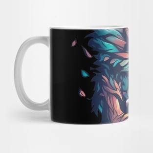 shepherd of trees reading book Mug